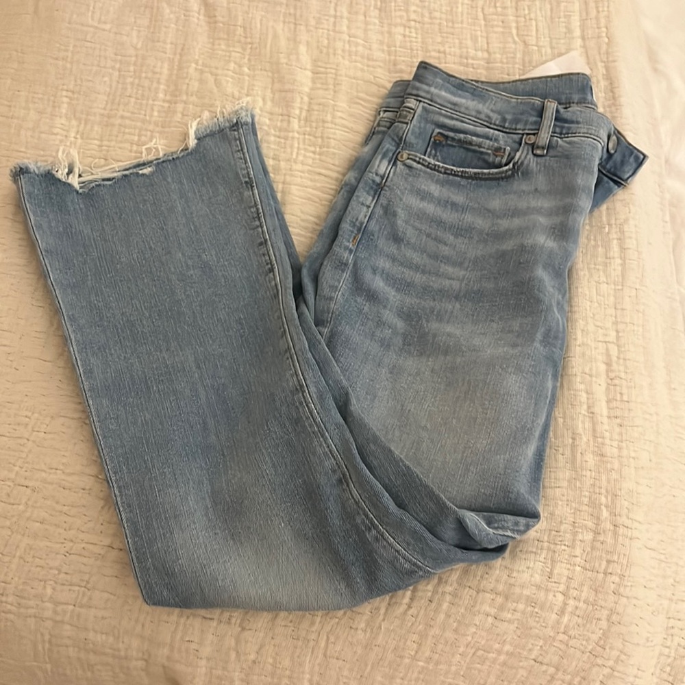 NWT Loft Kick Crop Jeans